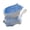 Blue, variant on Agiufgs Elevated Cat Bowl Plastic, Ergonomic Angled Design for Better Posture, for Cats with Sensitive Whiskers Setup, Pink