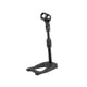 thumbnail image 5 of Soporte de mesa para micrófono, soporte para micrófono, resistente, a prueba de golpes, portátil, clip para micrófono para en casa, transmisión negro, 5 of 8