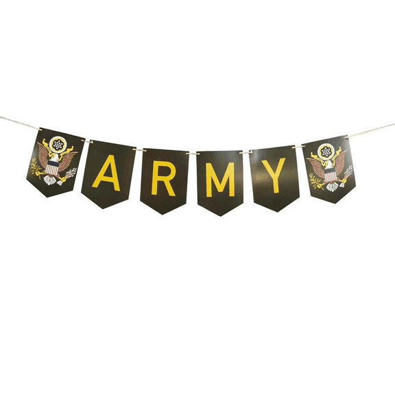 Military Army Banner,Military ARMY Party Decoration Supplies