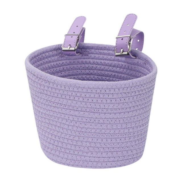 S SERENABLE Kids Bike Basket Carrier Front Basket for Boys Girls Children Riding