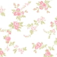 thumbnail image 4 of Accentuations by Manhattan Comfort Willingford 32.7' x 20.5'' Rose Floral Trail Roll Wallpaper, 4 of 5