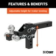 thumbnail image 5 of CURT Adjustable Tri-Ball Mount, 5 of 5