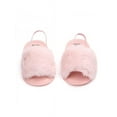 thumbnail image 3 of Infant Baby Girls Boys Hairy Soft Sole Princess Shoes Elastic Sandals Slippers, 3 of 5