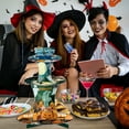 thumbnail image 5 of JJKBVCLO Halloween Party Decorations Dessert Stand For Tabletop Display Perfect For Cakes And In Living Room Dining Or Events, 5 of 5