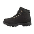 thumbnail image 2 of Beverly Hills Polo Club Little Kids Boys Lace-up Low Heel Hiking Boots - Black, Size: 11, 2 of 7