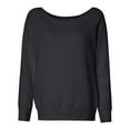 thumbnail image 4 of Bella + Canvas 7501 Ladies' Sponge Fleece Wide Neck Sweatshirt, 4 of 5