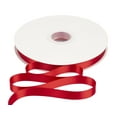 thumbnail image 1 of Joycrosso 5/8 Inch Red Solid Satin Ribbon, 100 Yards Double Faced Satin for Gift Wrapping Floral Bouquets Wedding Party Decoration, 1 of 7