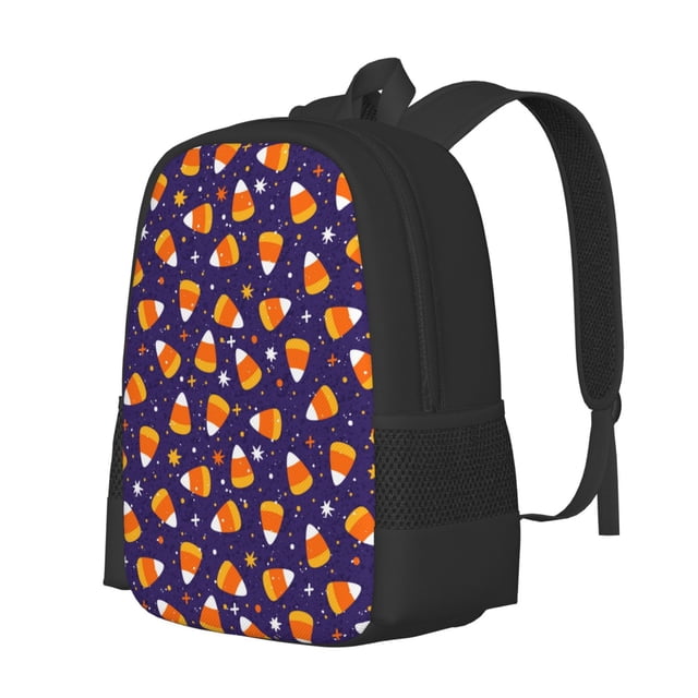 Balery Candy Corn (2) Mochila para hombre y mujer - Tela Oxford 600D resistente - Gran capacidad, resistente al agua, ideal para la escuela, viajes y senderismo