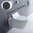 thumbnail image 3 of GUYUTING Toilet Gasket Rear Outlet Wall Mount Peel and Stick Installation Neoprene Leak Proof Durable Easy, 3 of 8