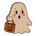 thumbnail image 2 of Vintage Halloween Decor for Home, Cartoon Wooden Halloween Tabletop Decorations, Indoor Rustic Wood Ornament Set for Tiered Tray & Shelf Display, 2 of 6