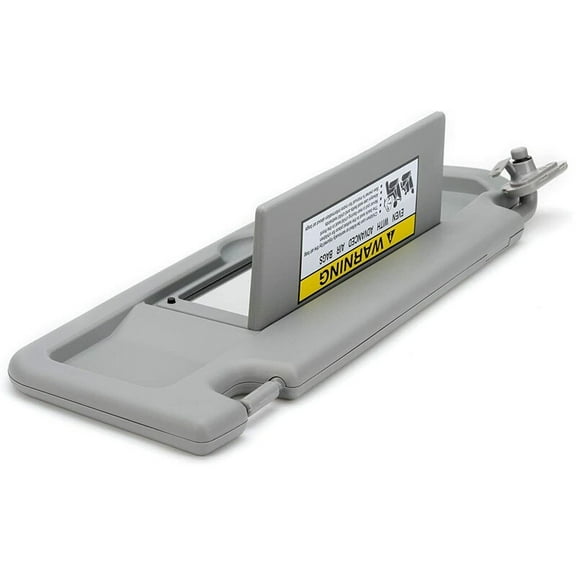 YIUIY Passenger Side RH Sun Visor For Honda Civic 2006 2007 2008 2009 2010 2011 Grey
