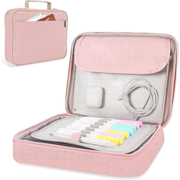 Bible Cover Case for Women, Large Bible Cover with Durable Handle Carrying Book Case Church Bag Bible Protective Perfect Gift for Women