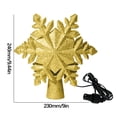 thumbnail image 2 of Up to 65% off Tree Top Snowflake LED Projection Lamp Christmas Tree Projection Light, 2 of 2