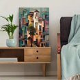 thumbnail image 5 of Qisvanset 12x16 Inch Sunset Wildflower Field Oil Painting Canvas Print Wall Art, 5 of 5