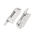 thumbnail image 1 of Unique Bargains Home 304 Stainless Steel Door Gate Spring Latch Box Bolt 3.3 Inch Length 2pcs, 1 of 4
