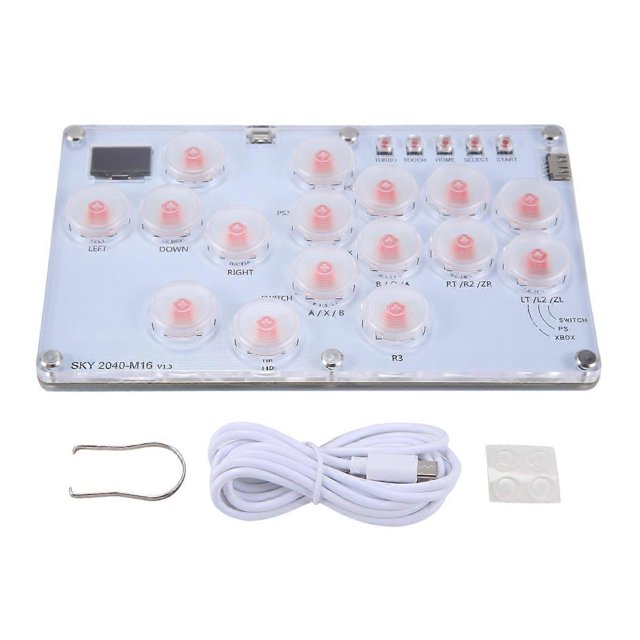 16Key Joystick Hitbox Keyboard Arcade Stick Controller For PS4/PS3 A