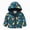 Navy, variant on zuwimk Kids Waterproof Rain Jackets Lightweight Raincoats Knitted Mesh Lining Hooded Windbreaker for Boys Girls(5-6 Years,Sky Blue)