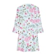 thumbnail image 5 of SMihono Robe d'Été pour Femmes Grande Taille Mode d'Été pour Femmes Manches Mi-Longues Imprimée Camisole à Col en V Bretelles Robe Chandail, 5 of 5