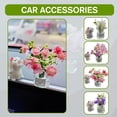 thumbnail image 2 of Car Cute Mini Vase Car Center Console Window Decoration Ornaments N4K5 Q2K7, 2 of 9