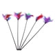 thumbnail image 3 of Cat Teaser Pavo Pluma Interactivo Palo Juguete Gatito Pet Wire Chaser 5pcs Hugtrwg  Para estrenar, 3 of 6