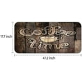 thumbnail image 3 of Kitchen Rug,Modern Coffee Time Grunge Back Print,Waterproof Non Skid Washable Soft Kitchen Mat Comfort Floor Mats Rugs, 3 of 3