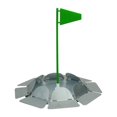 thumbnail image 3 of Copa de práctica Strade Fareast Limited ayuda para entrenamiento con putt con bandera verde, 3 of 8