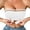 White, variant on Wdgfv Strapless Bras for Women Front Closure Non- No Underwire Bandeau Bras Comfortable Breathable Tube Top Bralette