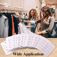 thumbnail image 2 of 3000 Price Tags, 4.9cm X 3.5cm White PaperLabels Clothes Size Tags, Make Labels Clothing Labels, 2 of 7