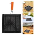 thumbnail image 2 of Shisuyan Portable Camping Grilling Rack For Outdoor Cooking Foldable Barbecue Tray With Handle Heavy Duty Fish Grilling Rack For Campfire Cooking And Baking, 2 of 8
