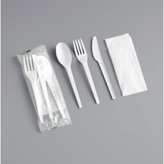 Watson Distributing Heavy Weight Cutlery Set Pla Ivory 200/Case