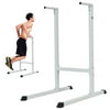 Goplus Dipping station Dip Stand Pull Push Up Bar Fitness Exercise Workout Gym