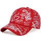 thumbnail image 3 of Gorras de béisbol con estampado geométrico de letras Unisex, Snapback, sombreros casuales ajustables para exteriores, sombrero de protección solar, primavera y otoño, 3 of 4