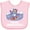 AD-Pink, variant on Inktastic Snowboarding Future Snowboarder Boys or Girls Baby Bib
