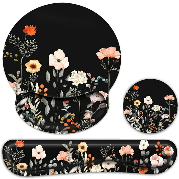 Set de reposamuñecas para teclado y alfombrilla de ratón G JGOO Ergonomic