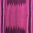 thumbnail image 1 of Ahgly Company Indoor Square Abstract Pink Contemporary Area Rugs, 5' Square, 1 of 4