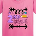 thumbnail image 4 of Inktastic School 2nd Grade with Arrows Youth T-Shirt, 4 of 5