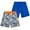 Orange Gaming/Royal, variant on Boys' Swim Trunks - 2 Pack Quick Dry Board Shorts Bathing Suit (Size: 8-18)