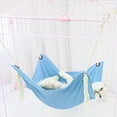 thumbnail image 2 of Hamacas para gatos Cama para mascotas Jaula Hamacas Cama colgante suave para mascotas, 2 of 5