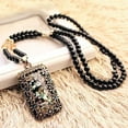 thumbnail image 6 of AYYUFE Colorful Shell Faux Opal Statement Bib Pendant Necklace Sweater Chain Gift Alloy, Rhinestone, Faux Opal Multi-color, 6 of 8