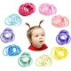 thumbnail image 4 of 180 Piezas Elásticos para el Cabello Pequeños, 3,5 cm Multicolor Elásticos para el Cabello, Gomas para el Cabello, Gomas para el Cabello para Niños, Accesorio de Goma, 4 of 5