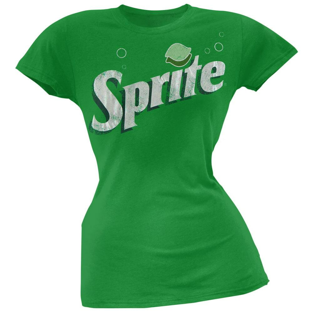Sprite - Sprite - Pearly Vintage Logo Juniors T-Shirt - Walmart.com - Walmart.com