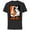 Black, variant on Star Wars Luke Skywalker Rebel Jedi - Short Sleeve Cotton T-Shirt for Adults - Customized-Black