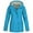 Sky Blue, variant on Tiqkatyck Womens Rain Jacket, Women Solid Rain Jacket Outdoor Plus Size Waterproof Hooded Coat Windproof Loose Coat Ski Jacket Women Windbreaker Jacket Women, Jacket Dark Blue 2XL