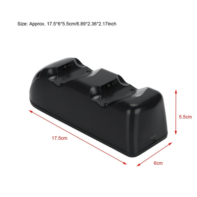 Poignée de Jeu, Station de Charge Compatible avec / S, Station de Charge USB 2 en 1 pour Manette de Jeu Rapide