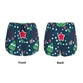 thumbnail image 5 of Lsque Christmas Printed Women's Running Shorts with Liner Pockets,Elastic Quick Dry Workout Athletic Gym Yoga Shorts,Womens High Waist Shorts-Medium, 5 of 9