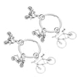 thumbnail image 5 of WORGEOUS 2pcs Sports Motorcycle Keychain Bike Keyring 3D Motorbike Charm Pendant Unique Bicycle Key Holder Sports Fitness Accessories Keychain, 5 of 8