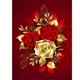 thumbnail image 1 of Wdftyju Kit de pintura de diamantes 5D DIY mosaico de diamantes redondos de rosa roja dorada Wdftyju 6tt5gs9sm5qv3fh6D01, 1 of 9
