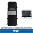 thumbnail image 4 of Interruptor de ventana eléctrica Unique Bargains No.35750T6LH21 para el lado del conductor delantero izquierdo para Honda Spirior 2015-2018 Negro, 4 of 7