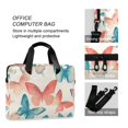 thumbnail image 4 of FORMRS 16" Laptop Bag Carrying Sleeve Case with Handle Travel Shoulder Briefcase, Watercolor Butterflies, 4 of 8