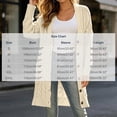 thumbnail image 4 of LWFFDAW Long Open Fornt Cardigan Sweater for Women Long Sleeve Button Down Sweater Fall Winter Soft Loose Knit Sweater Coat, 4 of 10